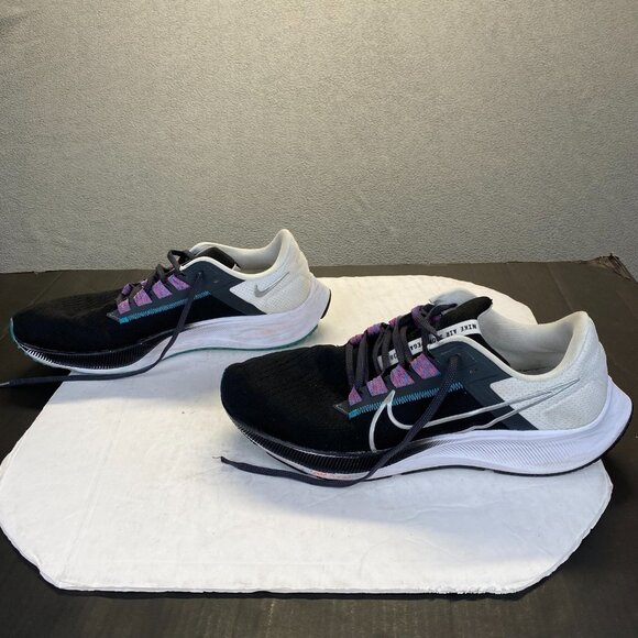 Nike Zoom Pegasus 38 Black Metallic White Fuchsia Silver CW7356-003 Size 13 Men main image 7